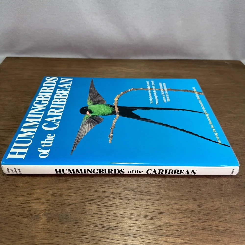 Vintage Hummingbird Photography Books Lot - Caribbean & North America Tyrell HC